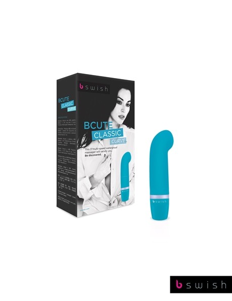 Bcute Curved Silky Touch 3'' Vibrator Jade