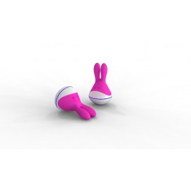 Neighbor Totoro 10 Function Rabbit Ear Vibrator Rose by Odeco