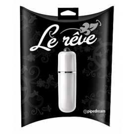 Le Reve 3 Speed Bullet White by Pipedream Products