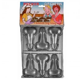 Pecker Cup Cake Pan by Pipedream Products